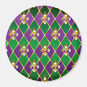 Imã Jewelry Background Mardi Gras