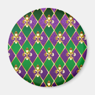 Imã Jewelry Background Mardi Gras