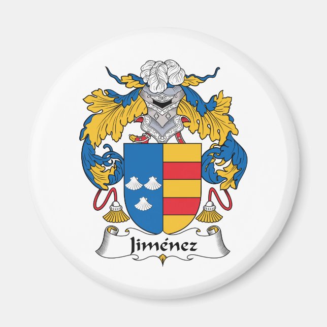 Imã Jimenez Family Crest (Frente)
