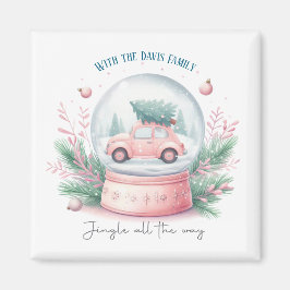 Imã Jingle All the Way Christmas Magnet