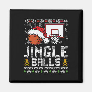 Imã Jingle Balls Feia Natal Pajama Legal Esporte X-Mãe