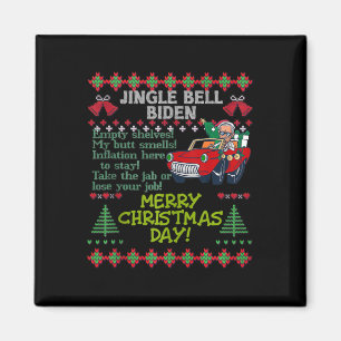 Imã Jingle Joe Biden Xmas Carol Trump Ugly Christmas S
