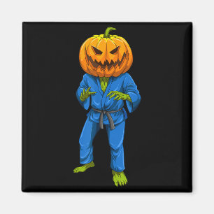Imã Jiu Jitsu Brasileiro Abóbora de Halloween BJJ