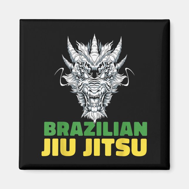 Imã Jiu Jitsu Brasileiro de Grappling - MMA BJJ Dragão (Frente)
