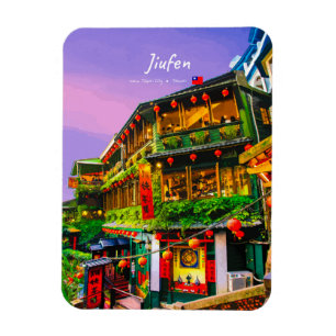 Ímã Jiufen, Taiwan - Antiga Casa de Chá Arredondada