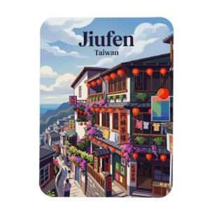 Ímã Jiufen Taiwan não precisa ser traduzido, pois "Jiu