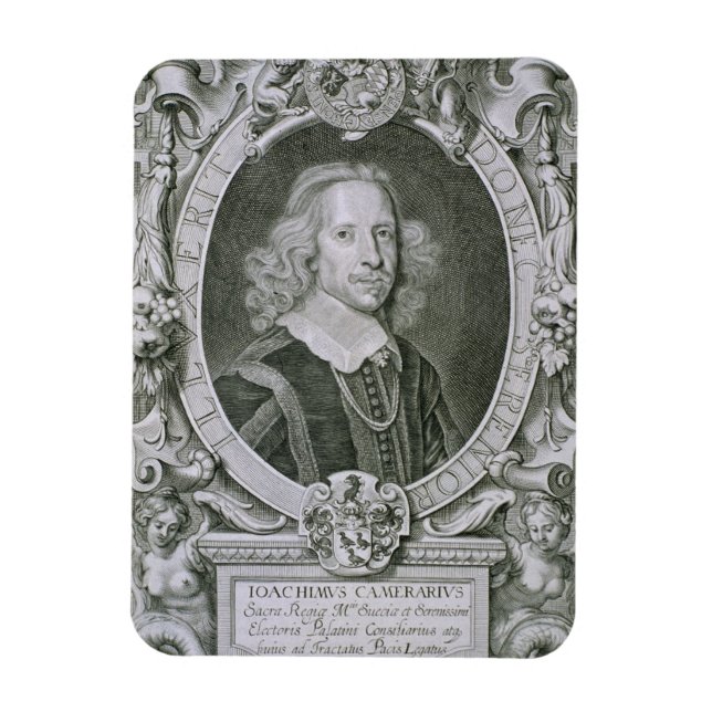 Ímã Joachim Camerarius, do "Retratos dos Hommes Ill" (Vertical)