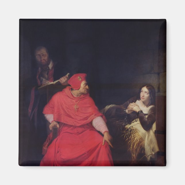 Imã Joan of Arc e o Cardeal de Winchester (Frente)