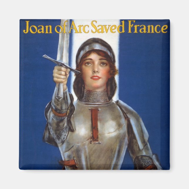 Imã Joan of Arc French Medieval Heroine Fight WPA (Frente)