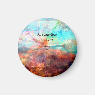 Imã Joana d'Arc com Arte Submarina