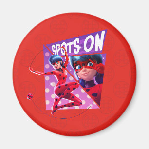 Imã Joaninha   Pontos No Gráfico Roxo