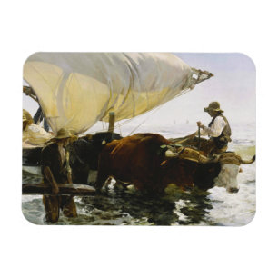 Ímã Joaquin Sorolla - o retorno da pesca