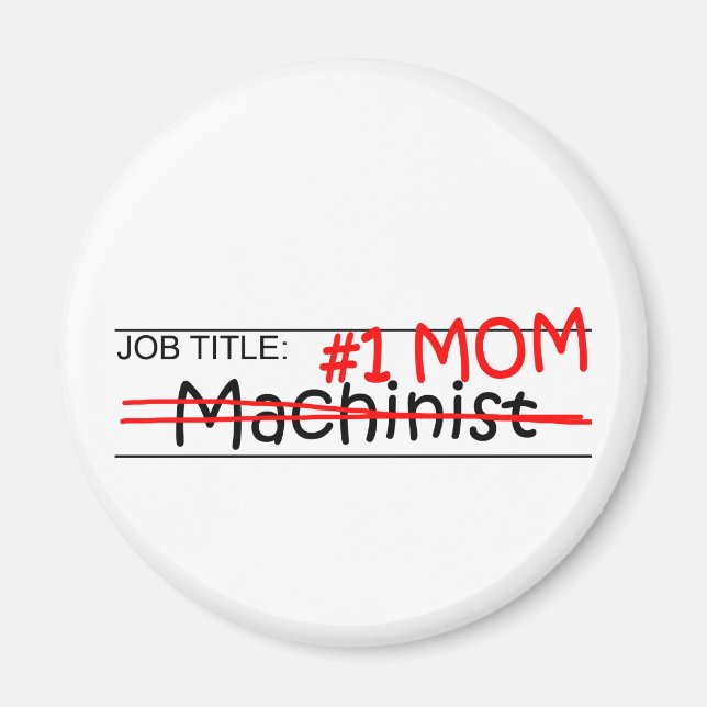 Imã Job Mãe Machinist (Frente)