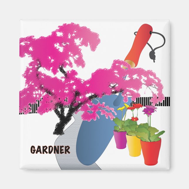 Imã Jobs Gardner Magnet (Frente)