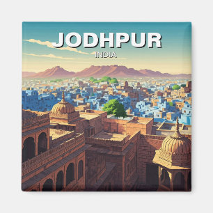 Imã Jodhpur India Blue houses