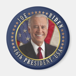 Imã Joe Biden 46º Presidente dos EUA Foto comemorativ