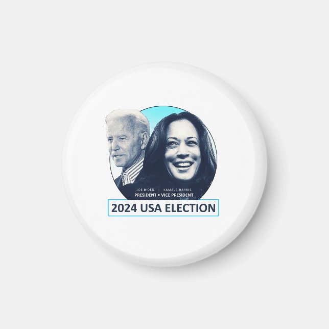 Imã Joe Biden e Kamala Harris 2024 ELEIÇÕES NOS EUA (Frente)