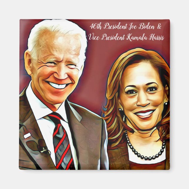Imã Joe Biden e Kamala Harris_ 46º Presidente_ (Frente)