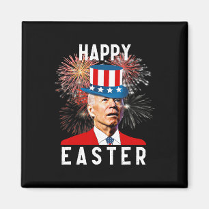 Imã Joe Biden Feliz Páscoa Para Engraçado 4 De Julho