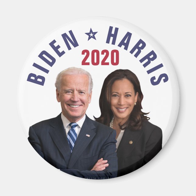 Imã Joe Biden Kamala Harris 2020 President Vice Photos (Frente)