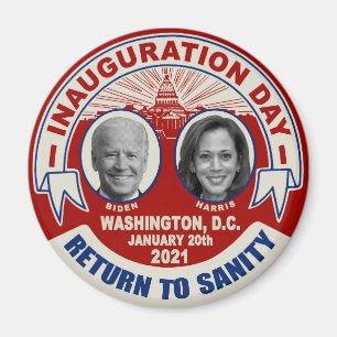 Imã Joe Biden Kamala Harris Inauguration Day Souvenir