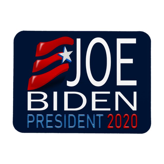 Ímã Joe Biden Presidente Democrático 2020 Eleição (Horizontal)