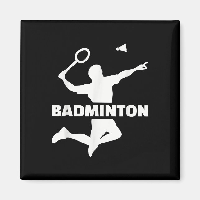 Imã Jogador de Badminton (Frente)