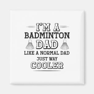 Imã Jogador de Badminton, Pai de Camisas de Badminton