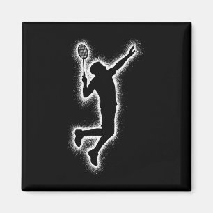Imã Jogador de Badminton Shuttle Crianças Rapazes Badm