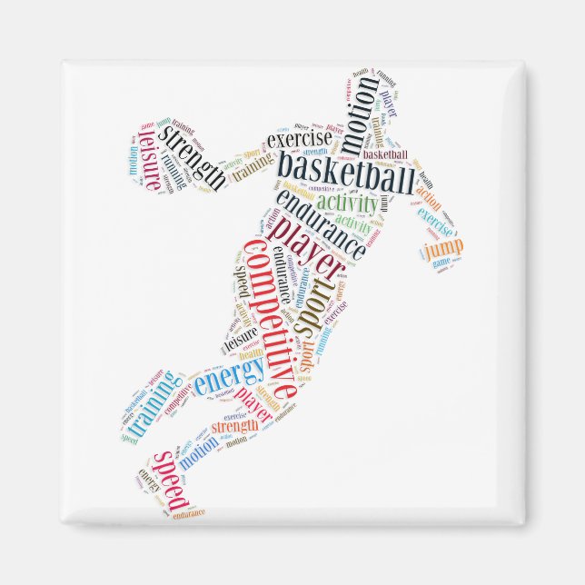 Imã Jogador de basquete (Frente)
