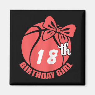 Imã Jogador de basquete 18º Aniversário