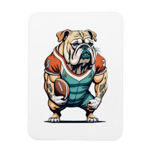 Ímã Jogador de Basquete Amante de Cachorros
