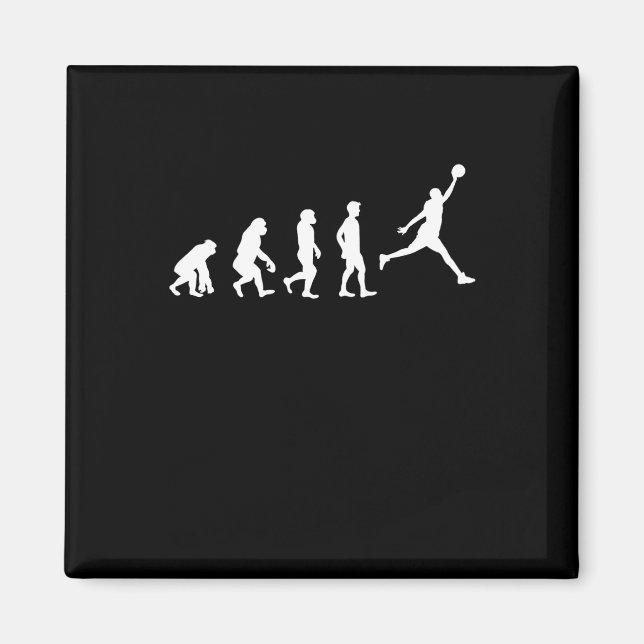 Imã Jogador de basquete campeão de evolução (Frente)