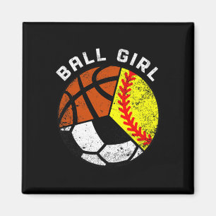 Imã Jogador de basquete de futebol de diversão da Ball
