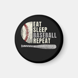 Imã Jogador de beisebol Engraçado Reproduza Repetições