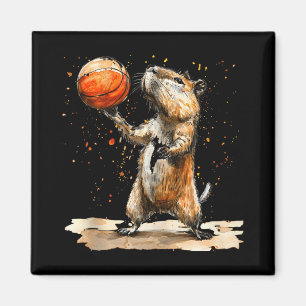 Imã Jogador de bola de basquete de basquetebol