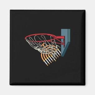 Imã Jogador de Bysketbyll Menorah Hanukkah Esporte Cha