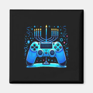 Imã Jogador de Console de Vídeo Game Judaico Hanukkah