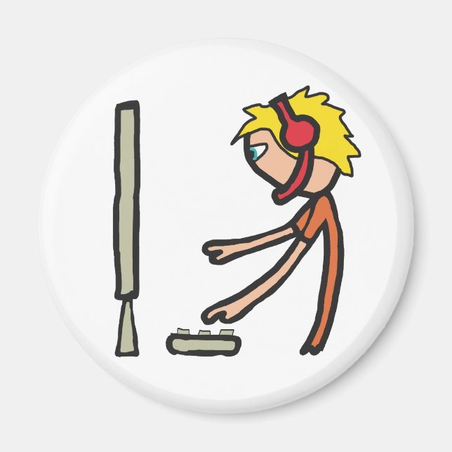 Imã Jogador de esportes (Frente)