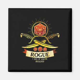 Imã Jogador de Fantasia Rogue Rpg Cl