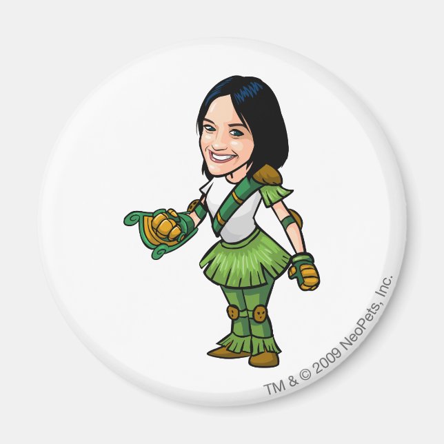 Imã Jogador de Funcionarios da Ilha Misteriosa do Twit (Frente)