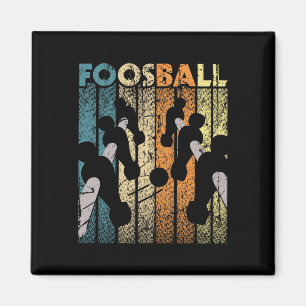 Imã Jogador de Futebol de Mesa Retro Vintage