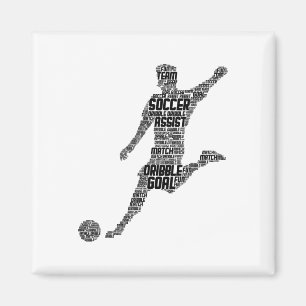 Imã Jogador de Futebol Homens Crianças Meninos _1