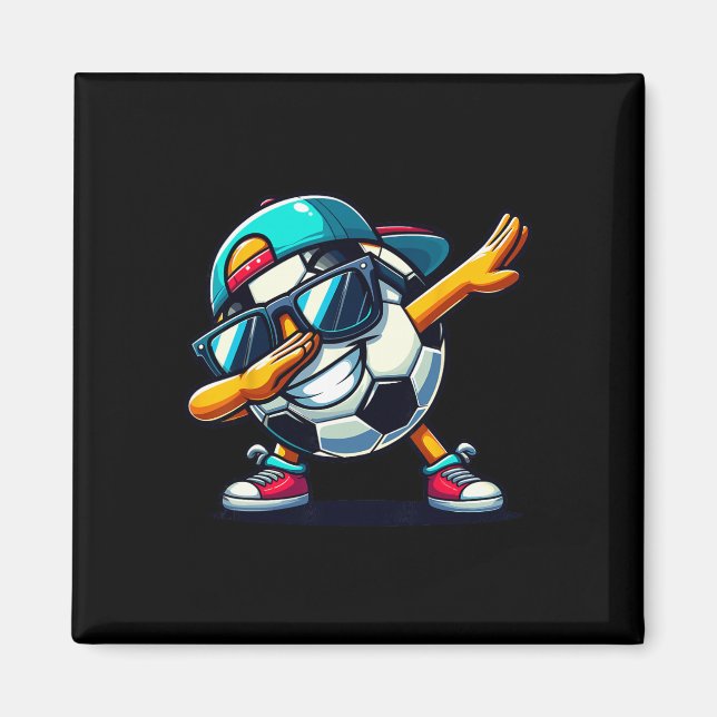 Imã Jogador de Futebol Ll _2 com Dabbing (Frente)