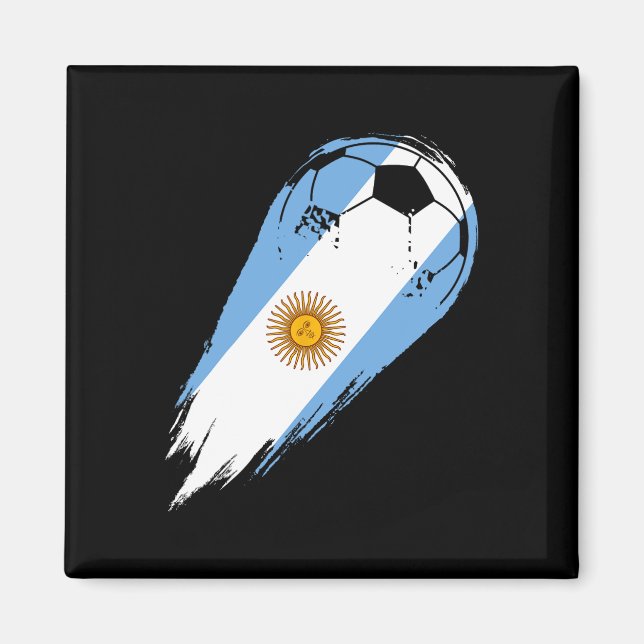 Imã Jogador de Futebol Orgulho Argentina  (Frente)