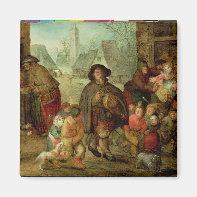 Imã Jogador de Gurdy Furado Cego (Frente)