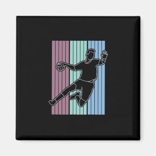 Imã Jogador de Handebol Retro