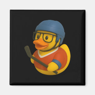 Imã Jogador de Hóquei no Gelo Pato de Borracha Ducky D