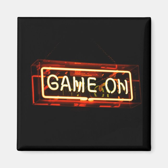 Imã Jogador De Jogos De Joon Neon (Frente)