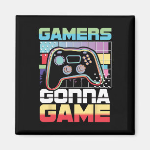Imã Jogador de jogos do Gongo Engraçado